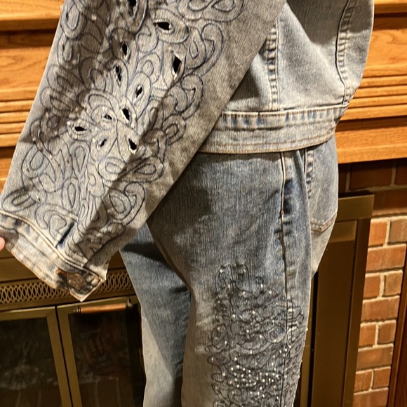 EUC Sz L Lana Erica Jean jacket set - Picture 6 of 10